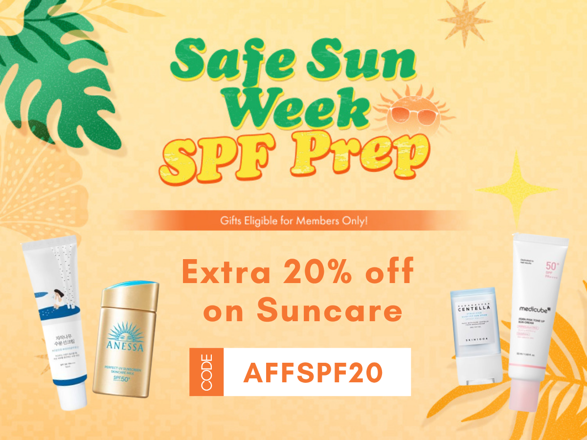 Safe Sun Week -  20% korting op zonproducten