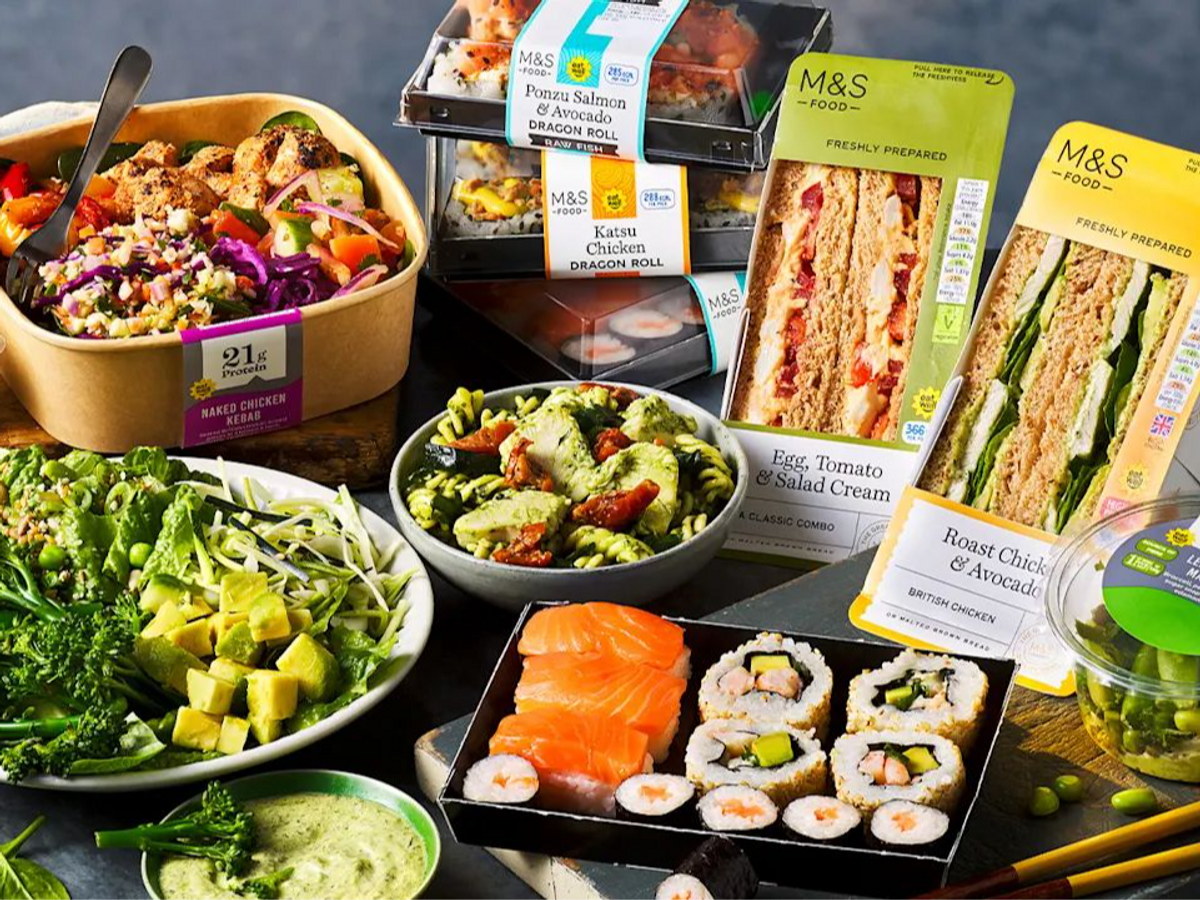 Snack, Sip, and Save! 🥪🍣🌟 25% Off M&S Food-On-The-Move!