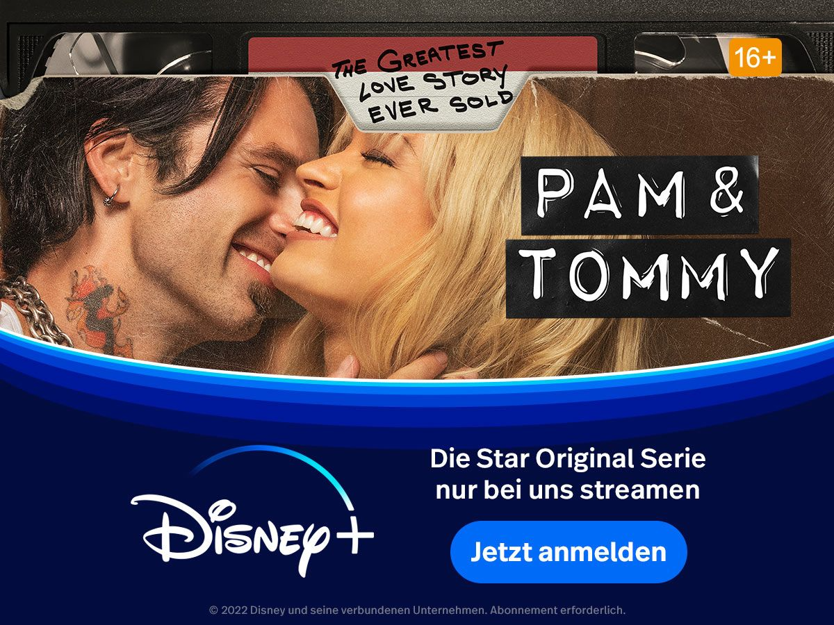 Pam & Tommy nur auf Disney+ streamen
