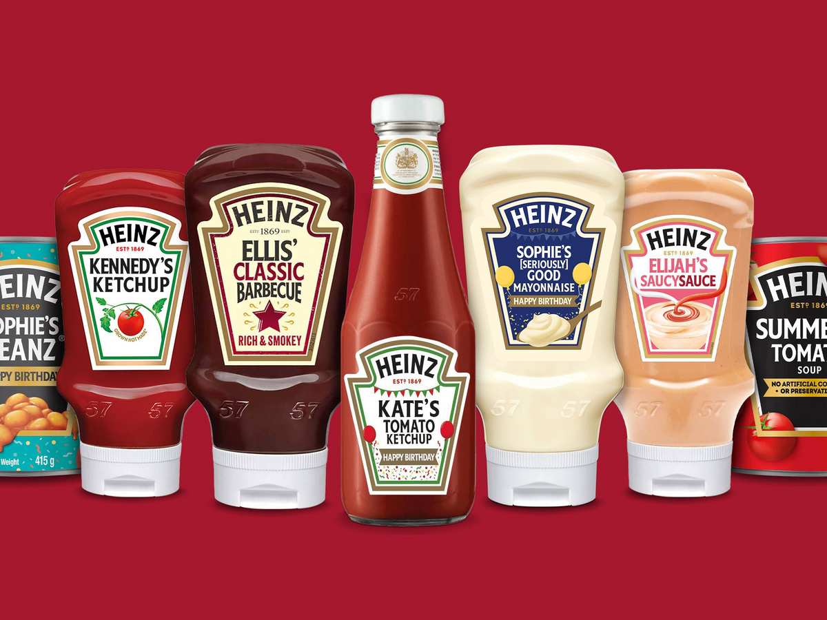 Get the perfect personalised gift for Heinz lovers