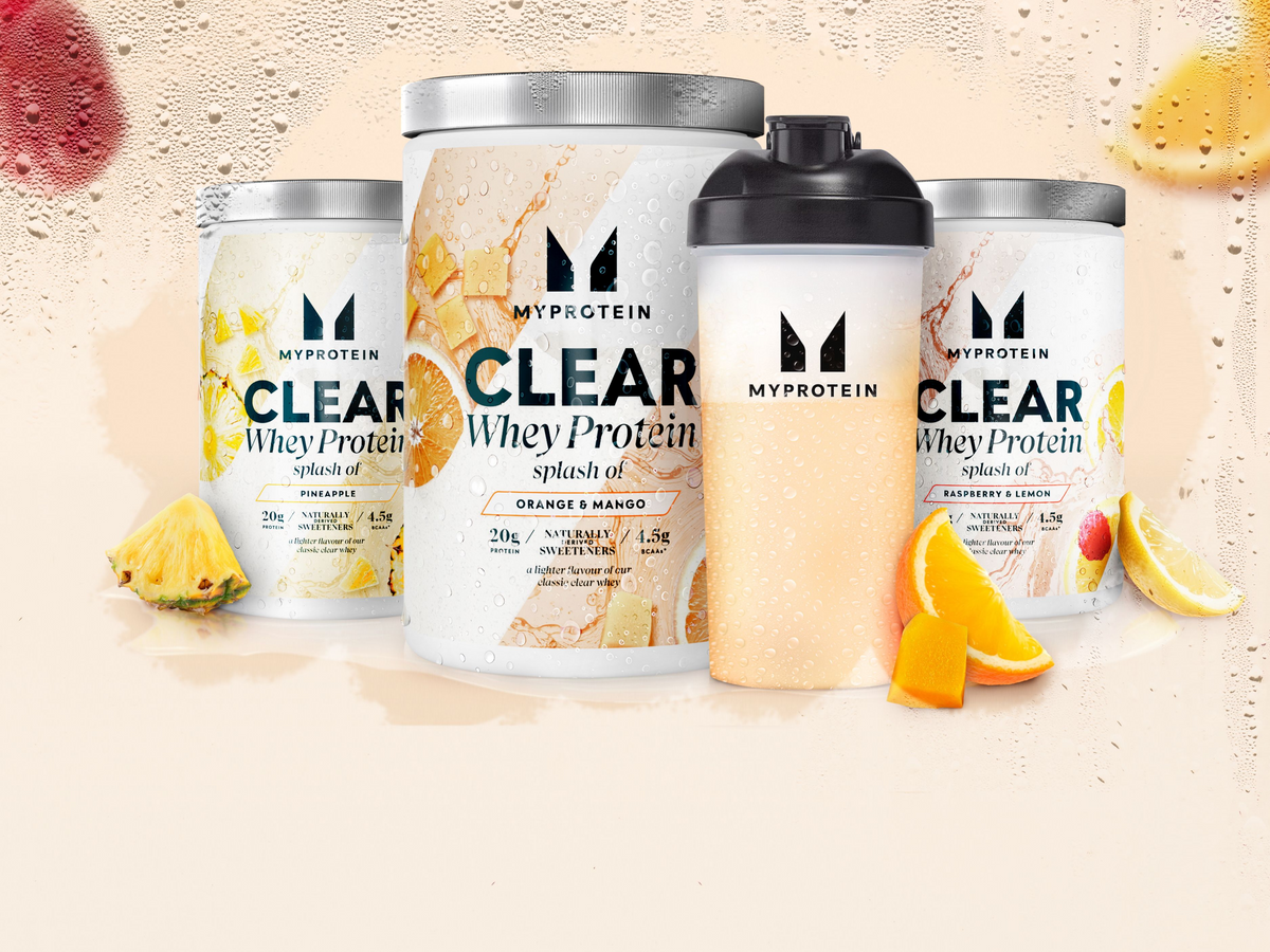 🚨 NEU: Clear Whey Splash ist da! 🧃