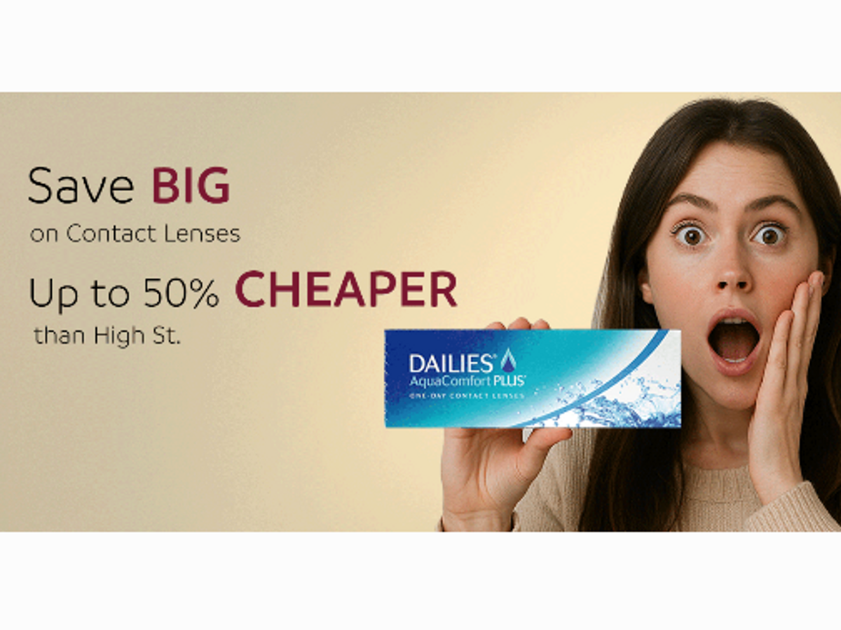 👋🏻Say hi to affordable contact lenses