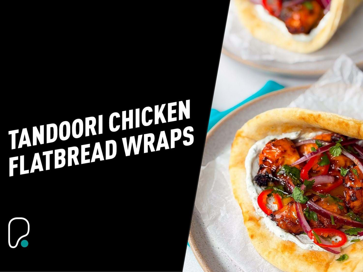 Tandoori Chicken Wraps Recipe 