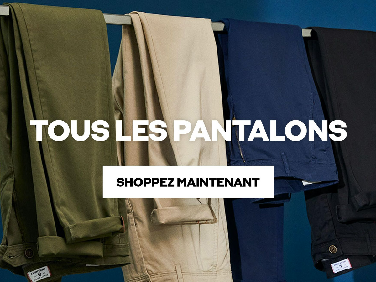 Pantalons homme | Pantalons chino et cargo | JACK & JONES⭐