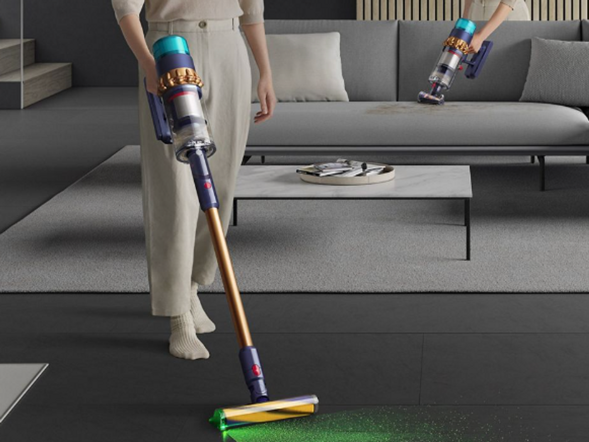 The latest Dyson technology. 