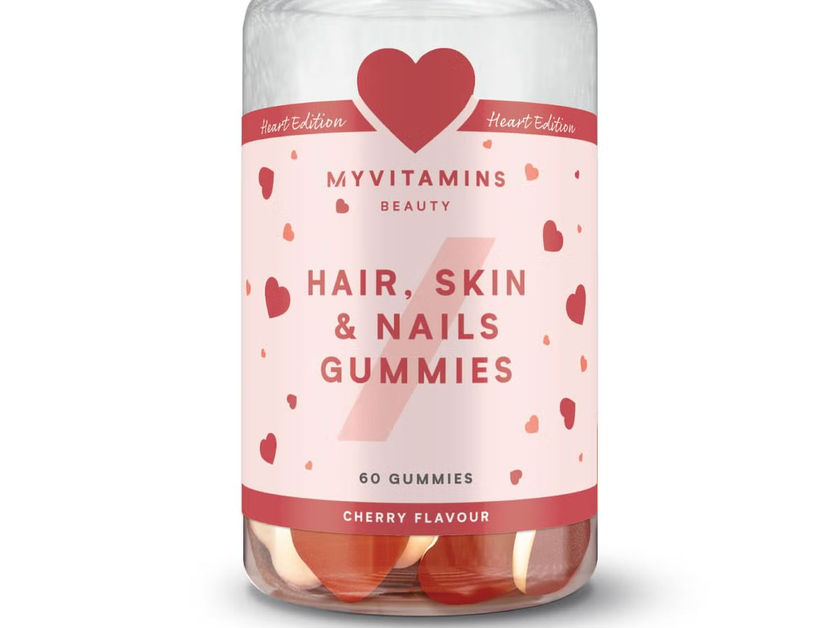 Schnappe dir zum Valentinstag unsere limitierten Hair, Skin & Nails Fruchtgummies