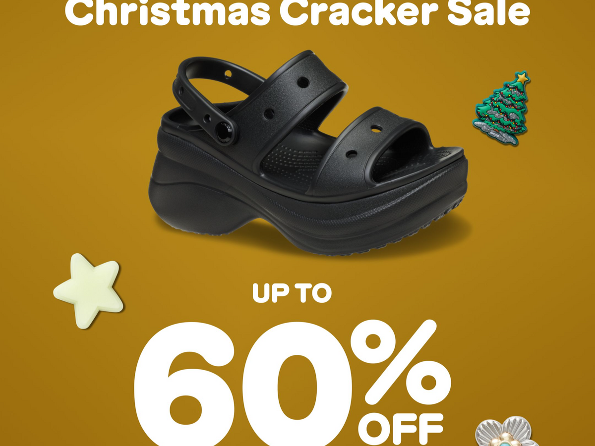 Crocs' Christmas Cracker Sale!