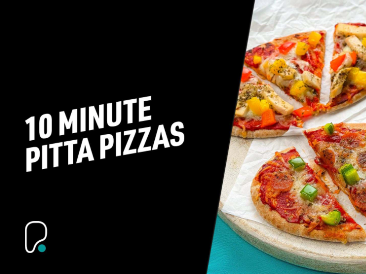 10 Minute Pitta Pizzas Recipe