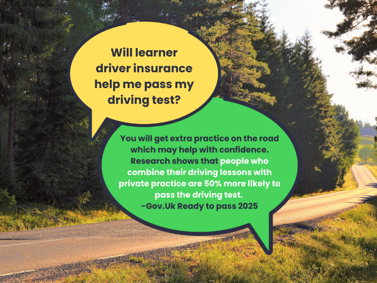 Will learner insurance help you pass your test?