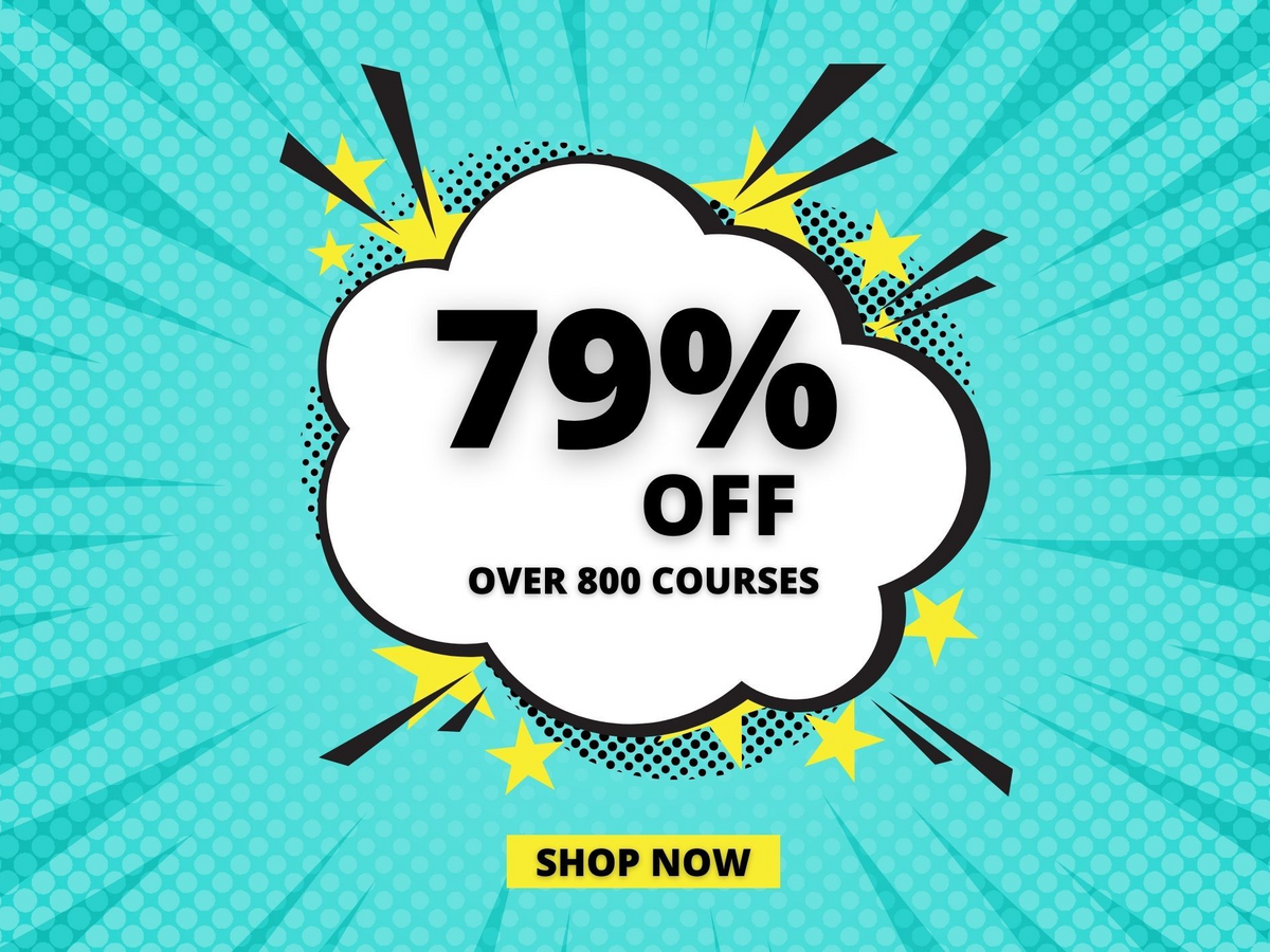 79% OFF ALL COURSES