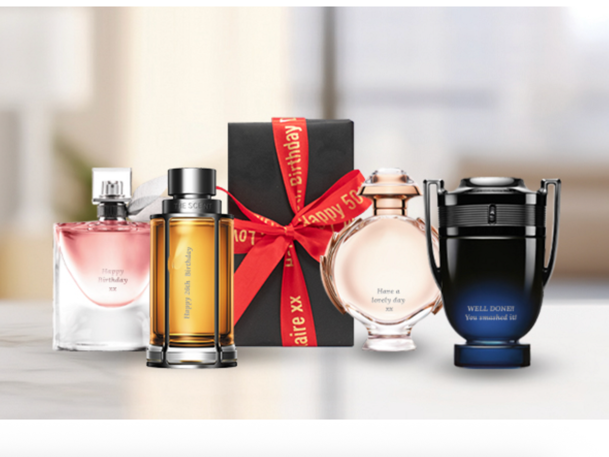 Make any gift extra special with a personalised touch from The Perfume Shop