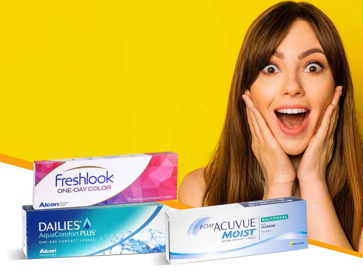 SHOP our contact lenses up to 50% cheaper VS High Street😱