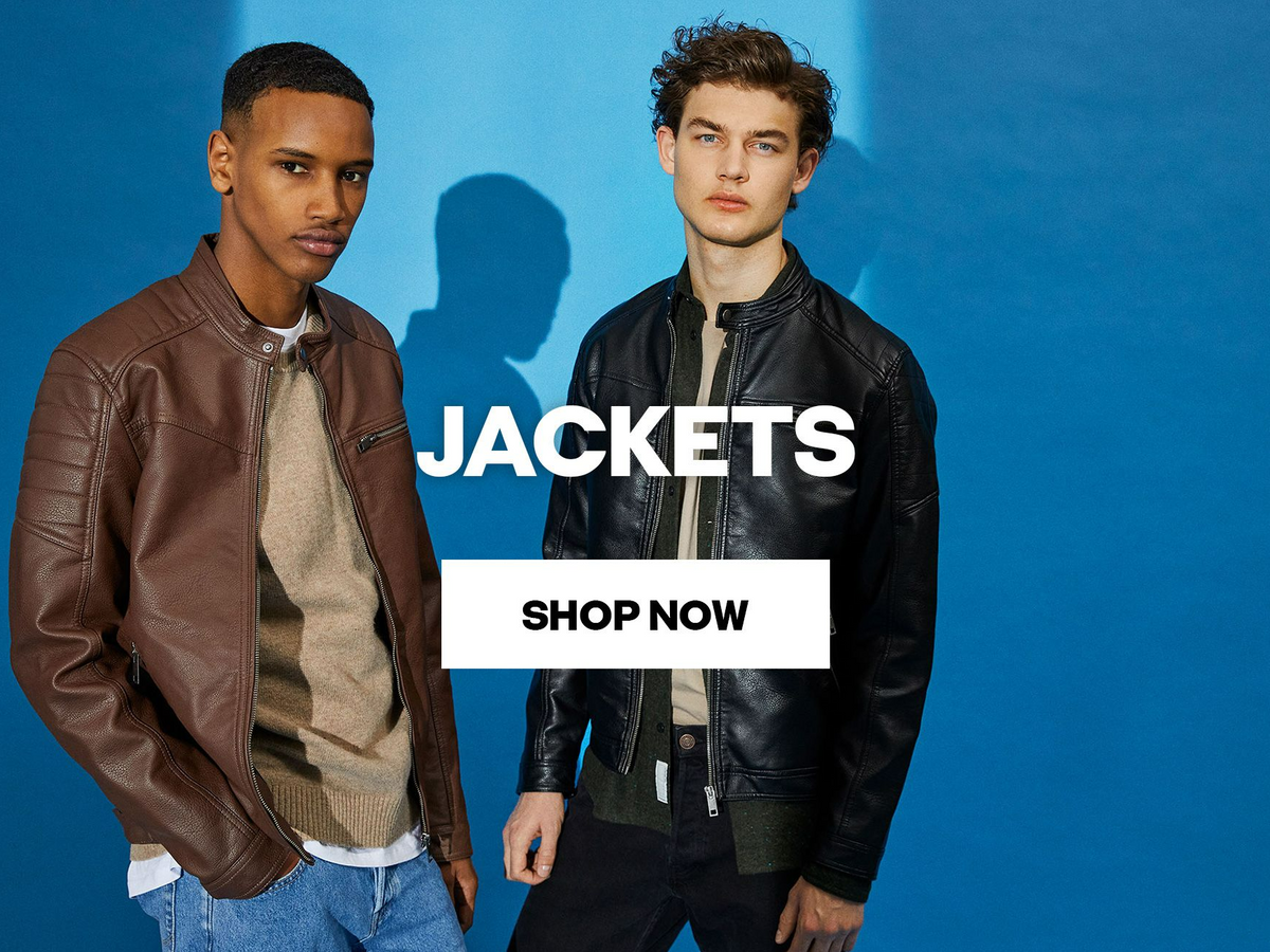 15% Off a Cool selection of men's outerwear!