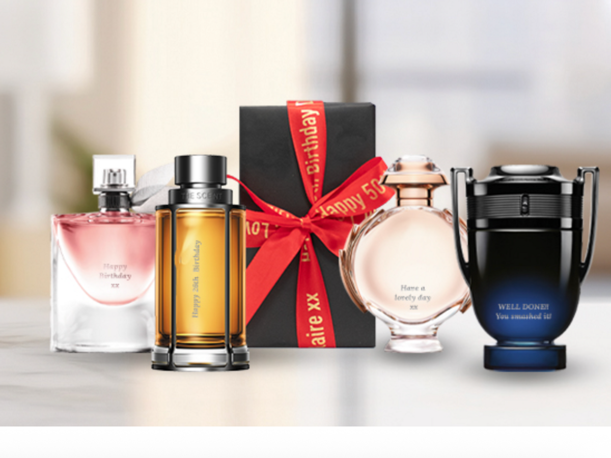 Make any gift extra special with a personalised touch from The Perfume Shop