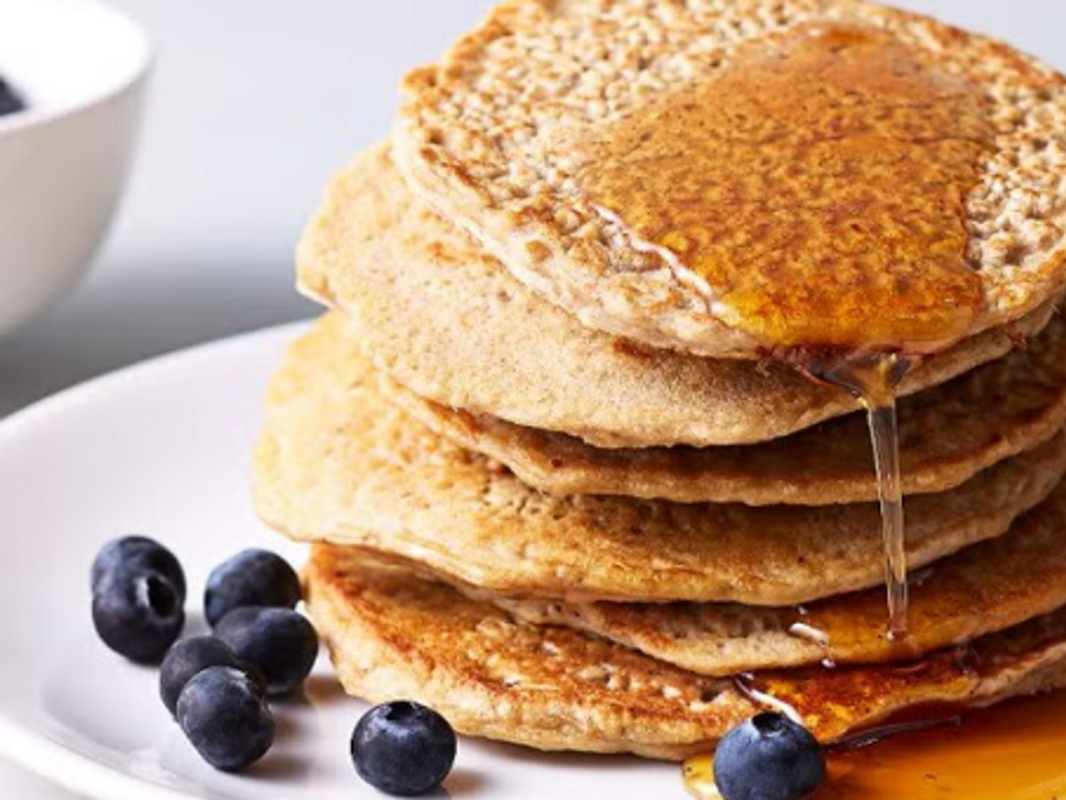 Tortitas proteicas de plátano con 4 ingredientes