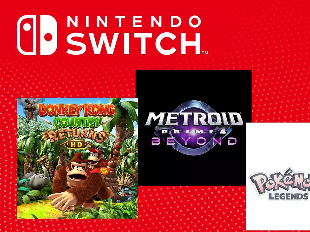 Upcoming Nintendo Switch games in 2025