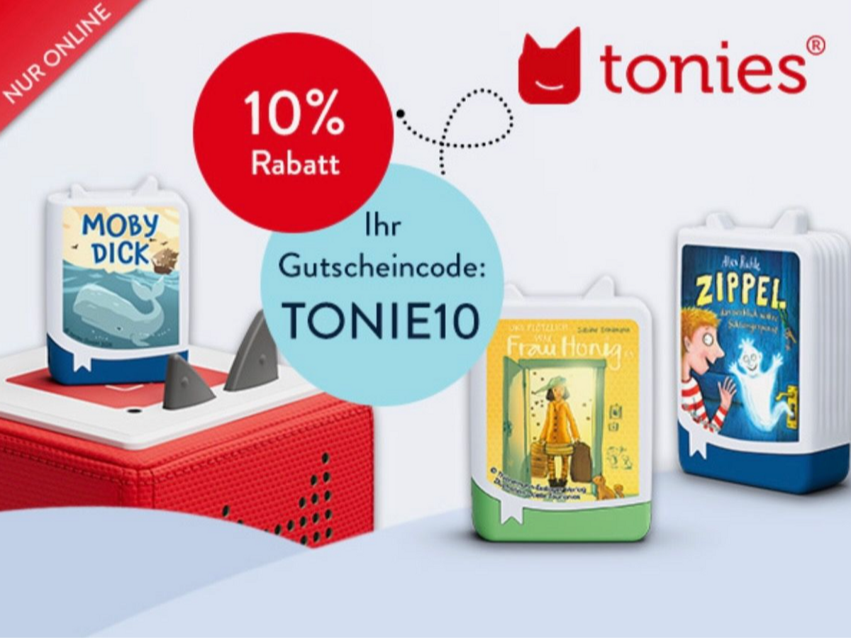 10% Rabatt auf Tonieboxen!