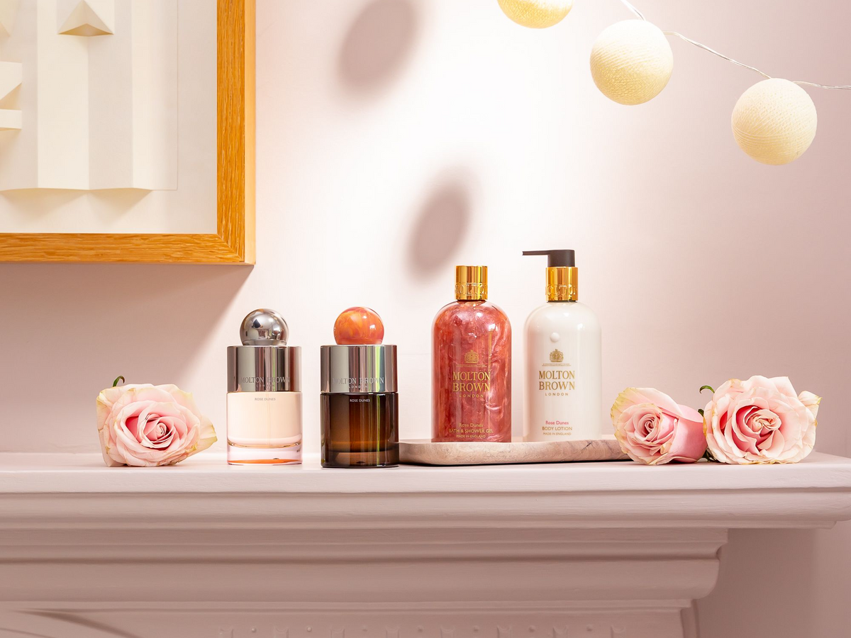 Be enchanted by our silently sumptuous new Rose Dunes