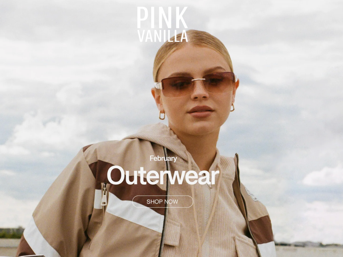 Check out the Pink Vanilla Outerwear collection 🩷