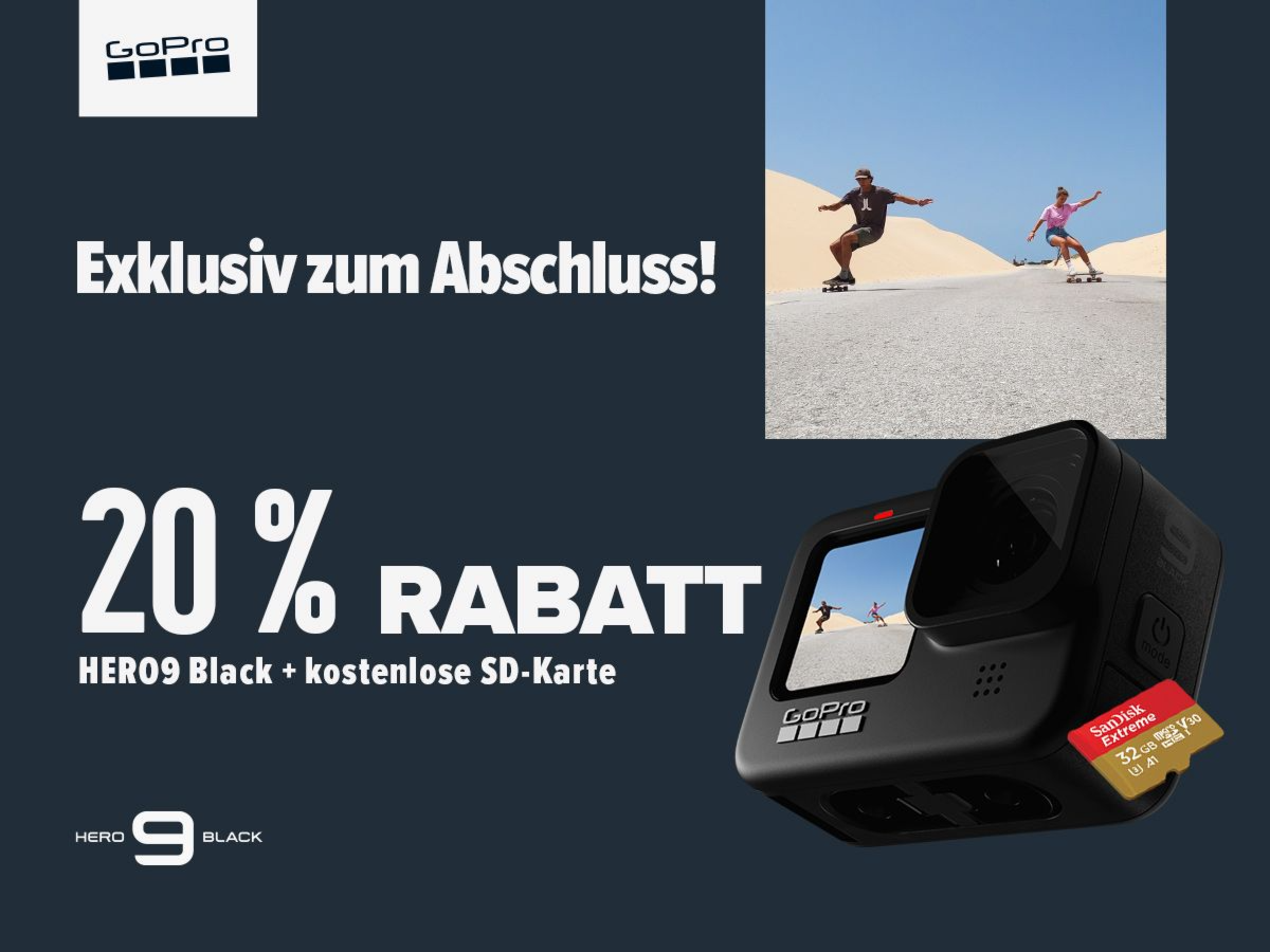 Jetzt Abschluss feiern und Kohle sparen.