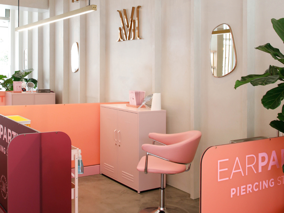 The Monica Vinader Piercing Studio	