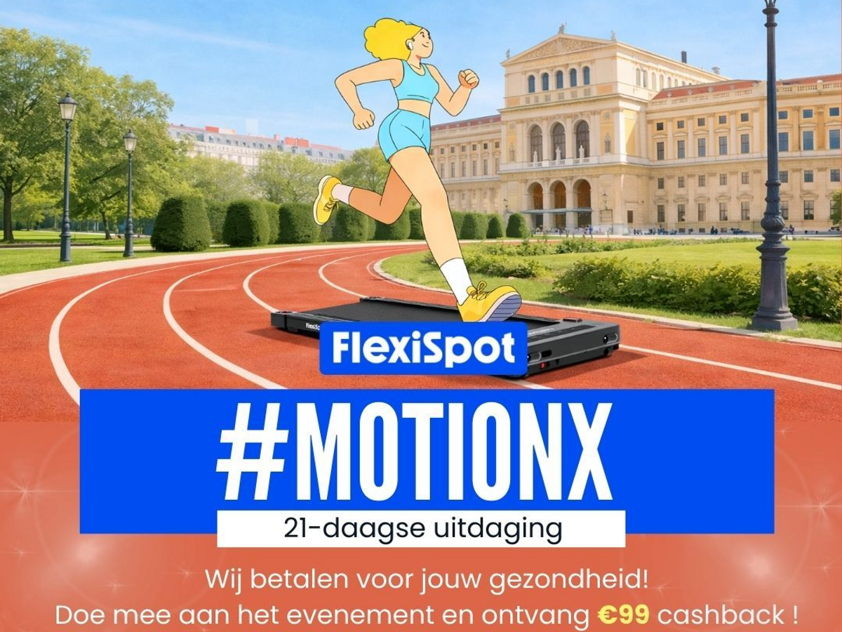 💪 🔥 MotionX Walking Pad 21 Dagen Challenge is gestart!