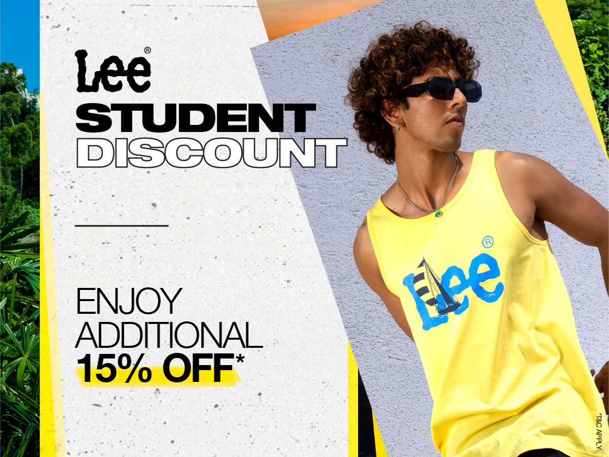 Fashion student discount November 2024