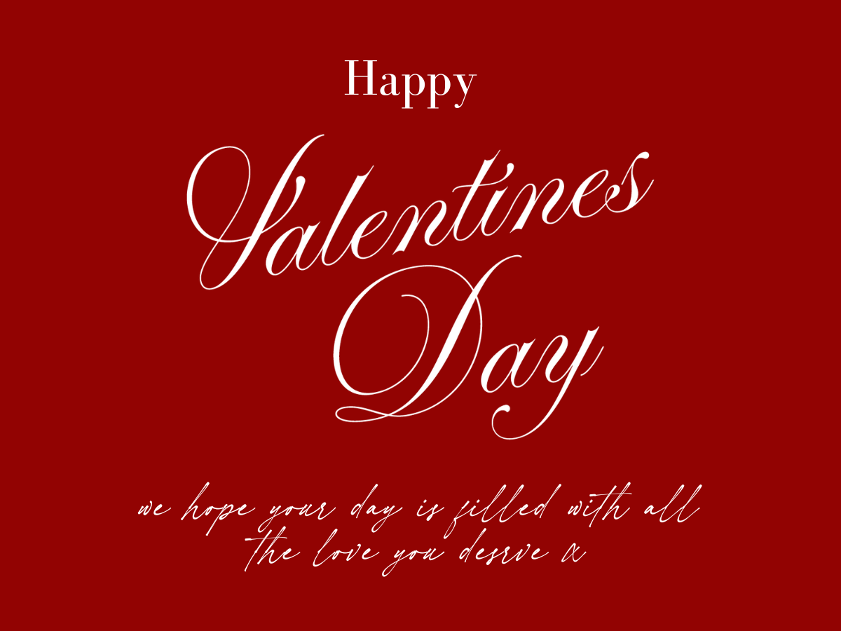 Happy Valentines Day 