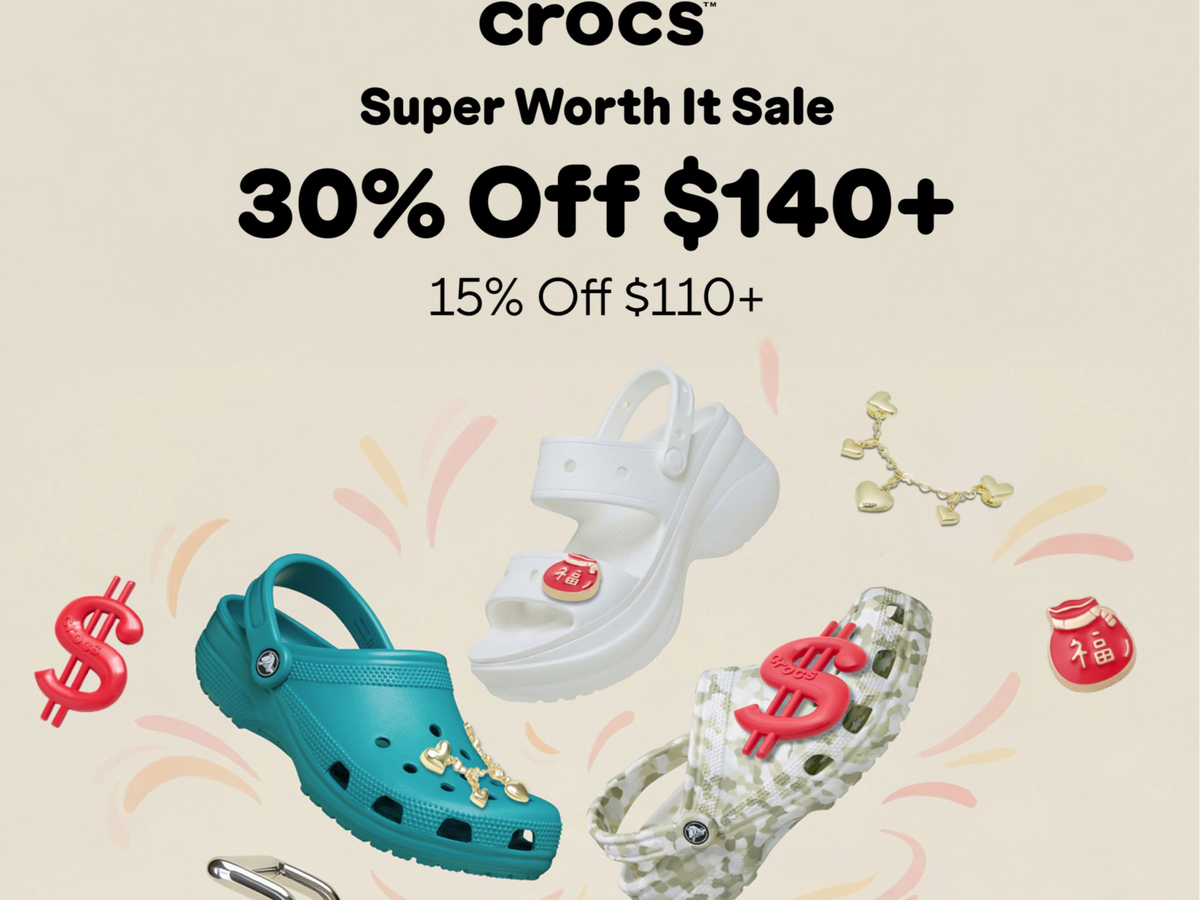 Too Good to Miss: Crocs' Super Worth It Sale!
