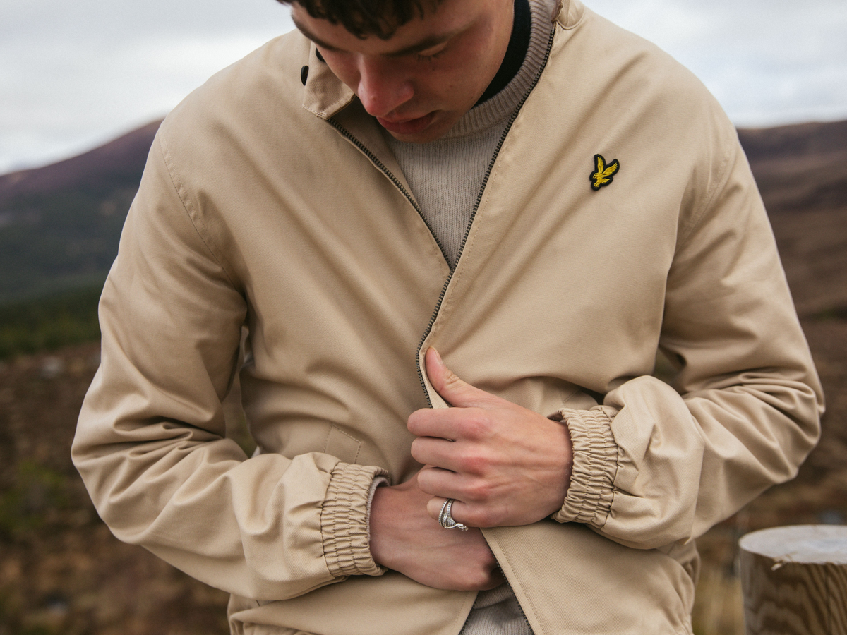 Zeitlose Harrington-Jacke