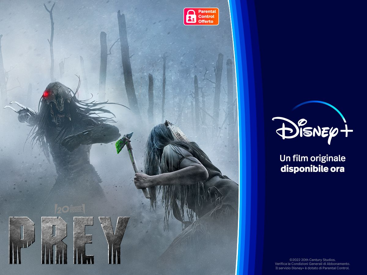 Prey ora solo su Disney+