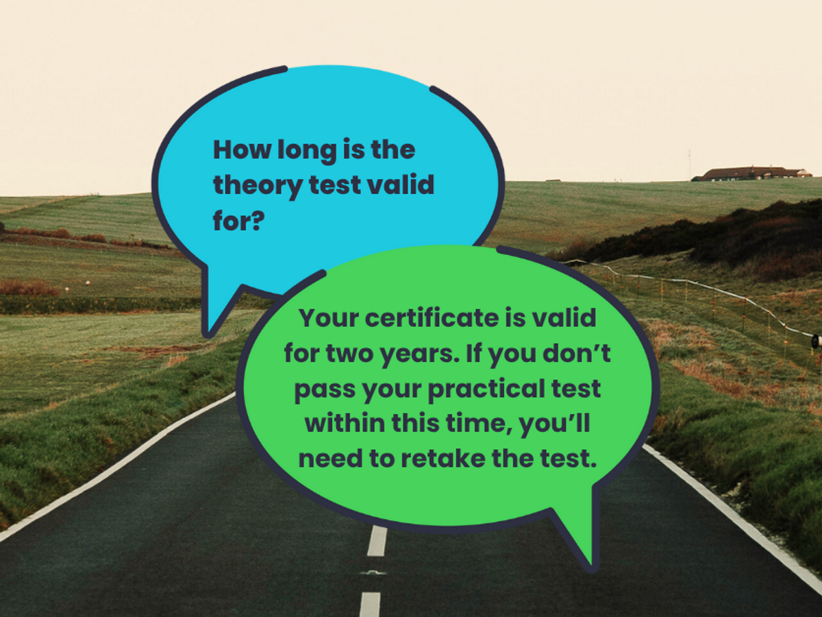 Remember your theory test does not stay valid forever!