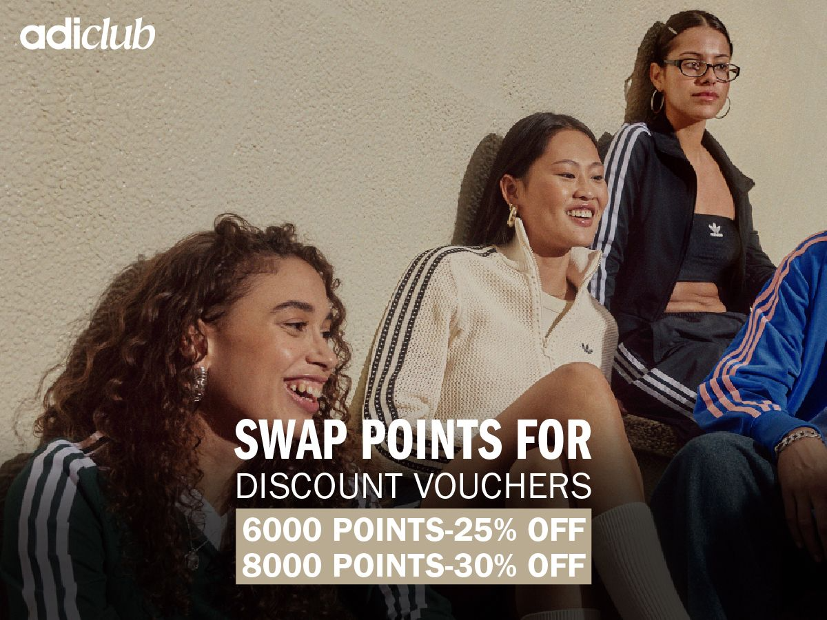 Join adiClub now—get 10% off and unlock exclusive adidas rewards.