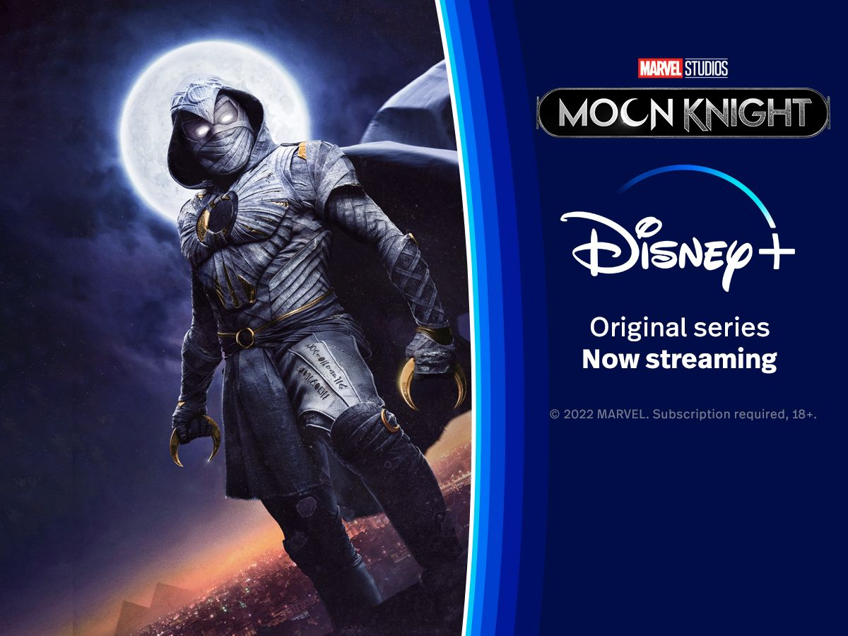 Moon Knight on Disney+. Stream now