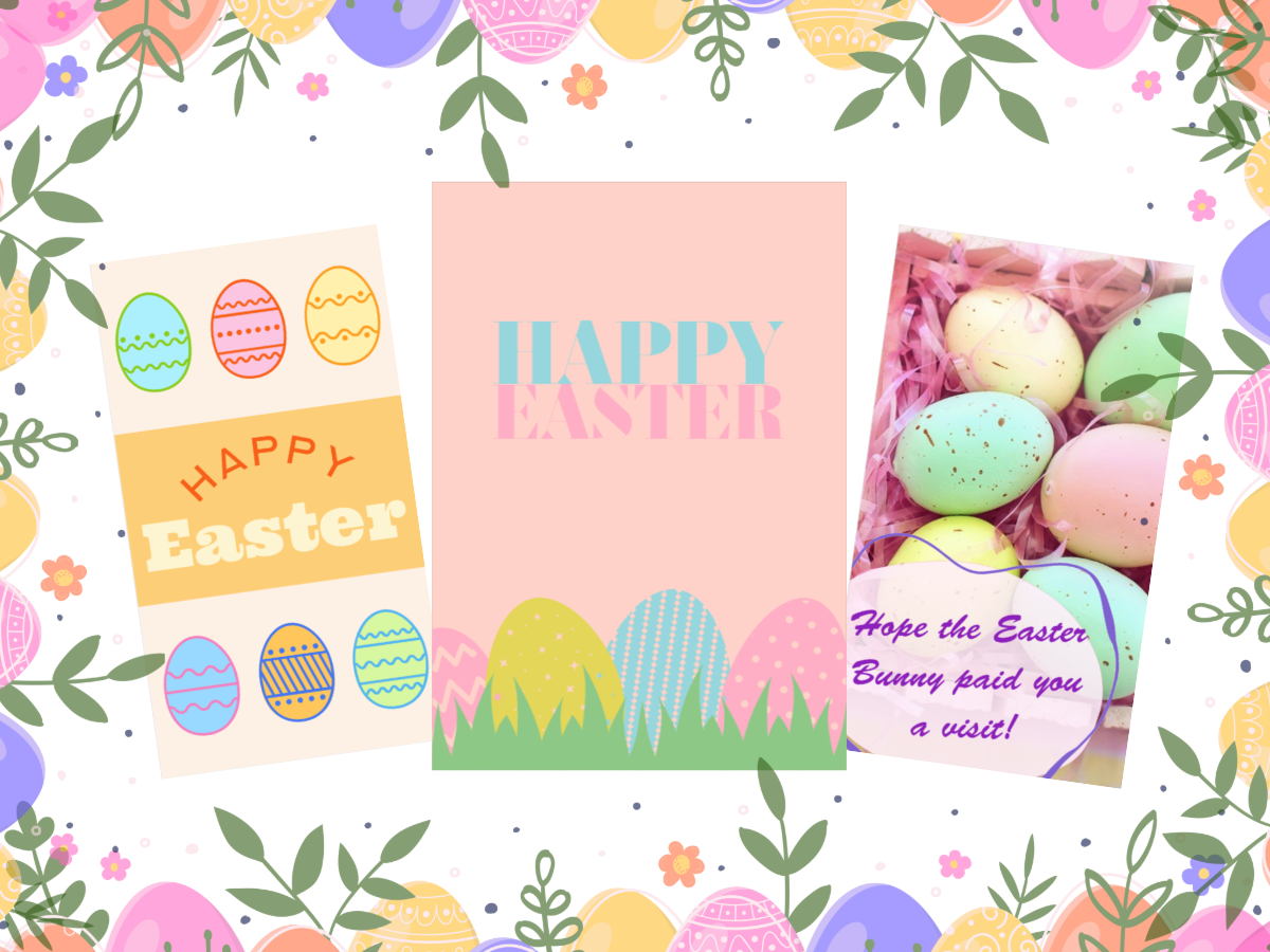 Es Pascua:  empieza a crear tus tarjetas de Pascua en Adobe Express