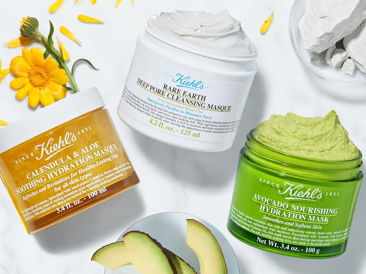 Pflegemasken von der Natur inspiriert