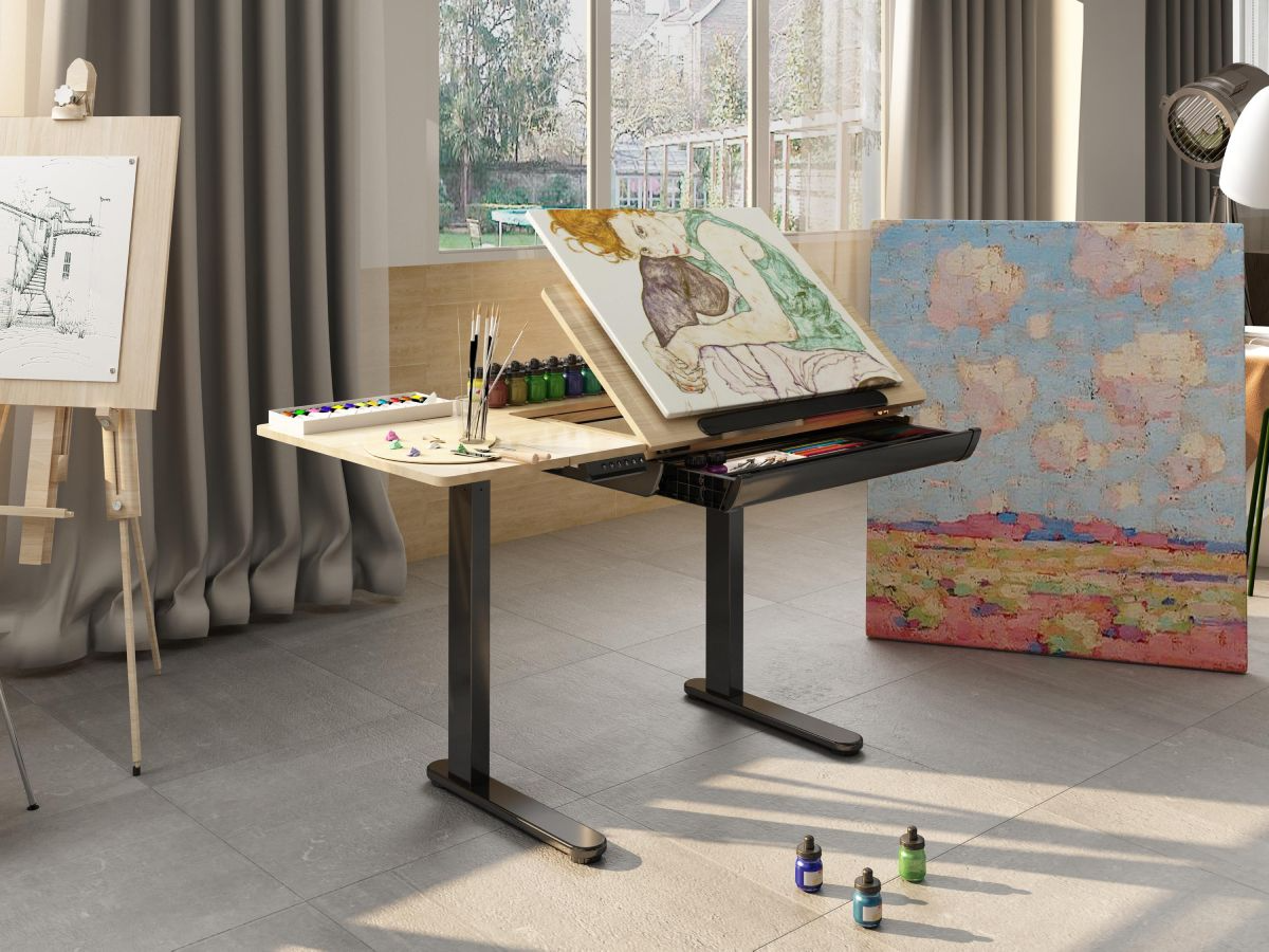 FlexiSpot höhenverstellbarer Zeichentisch – ideal für deine Kreationen