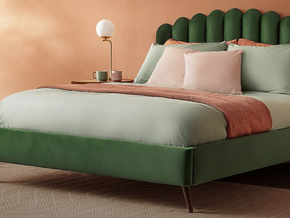 NEW! Oriana Upholstered Bed Frame