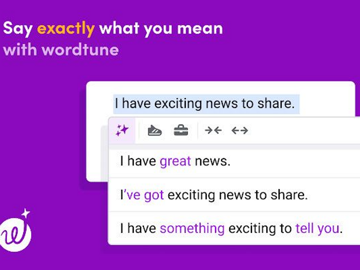 Let WordTune write for you