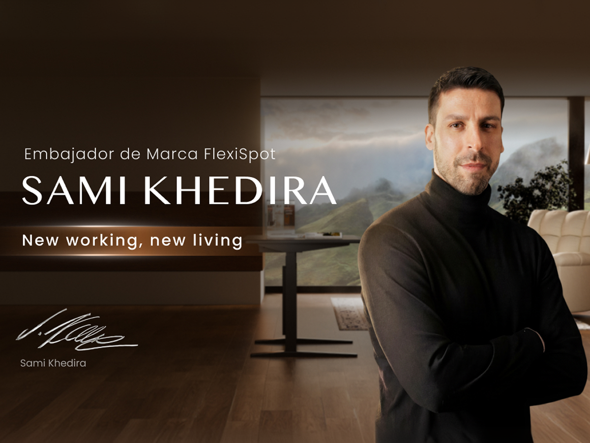 🎉 Sami Khedira, primer embajador de FlexiSpot – 06/03/26