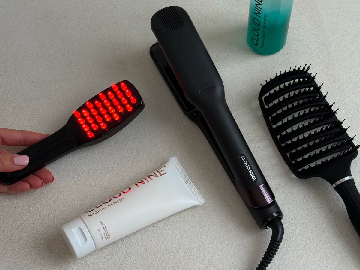 Introducing The LED Hair Care Brush, a breakthrough in hairbrush technology.