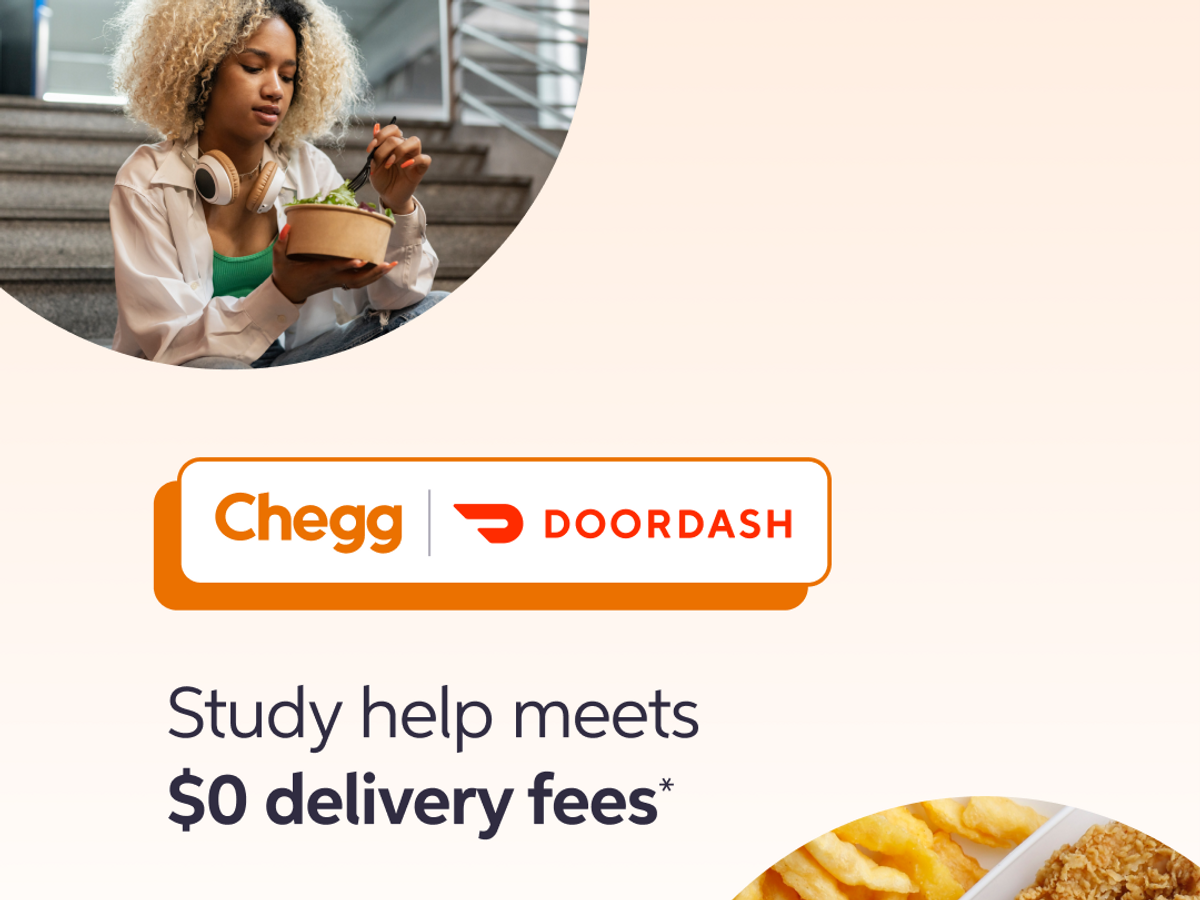 FREE Dashpass Student Membership With Chegg Subscribers