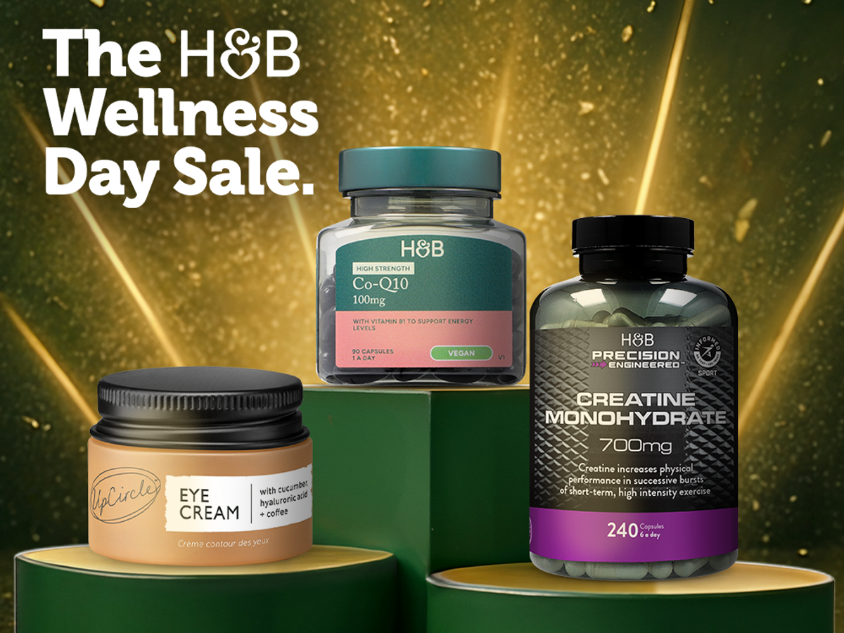 H&B Wellness Day Sale. Up to 55% Off & extra 20% off with UNiDAYS