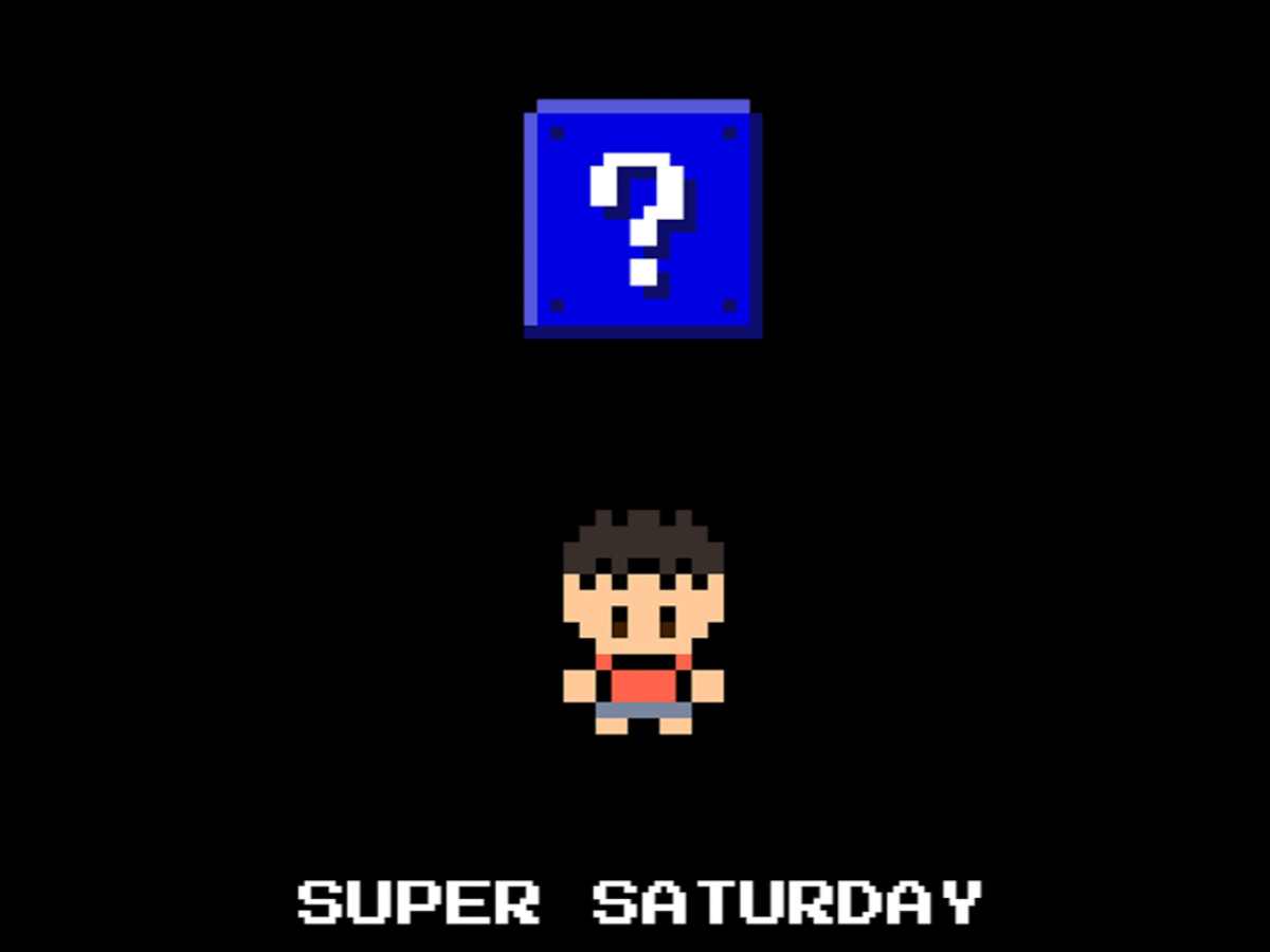 PLAYER ONE: READY FOR ⚡️SUPER SATURDAY? ⚡️ 9AM, 10AM, 11AM, 12PM, 2PM & 5PM