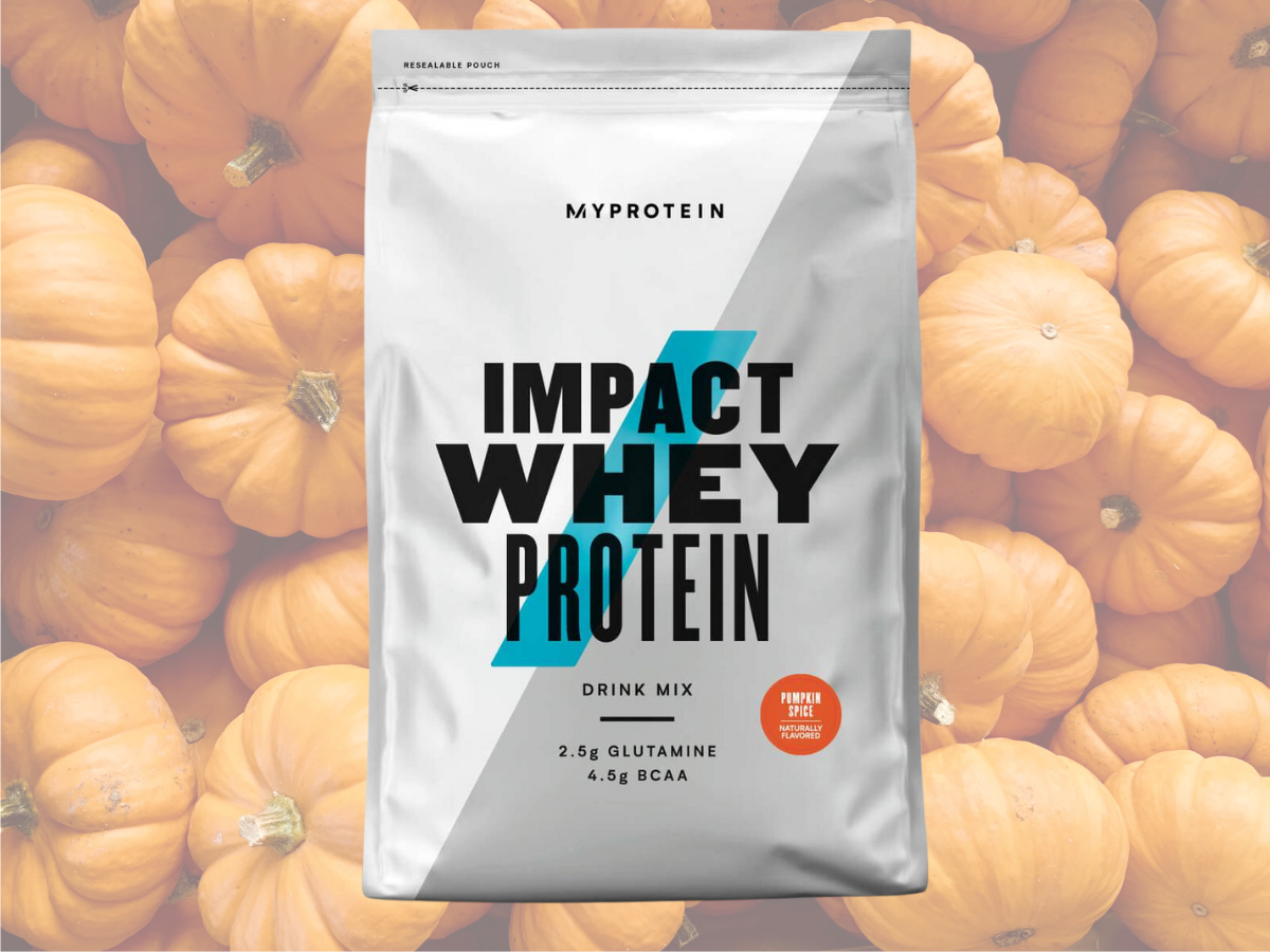 NEW Pumpkin Spice Impact Whey Protein 🍂