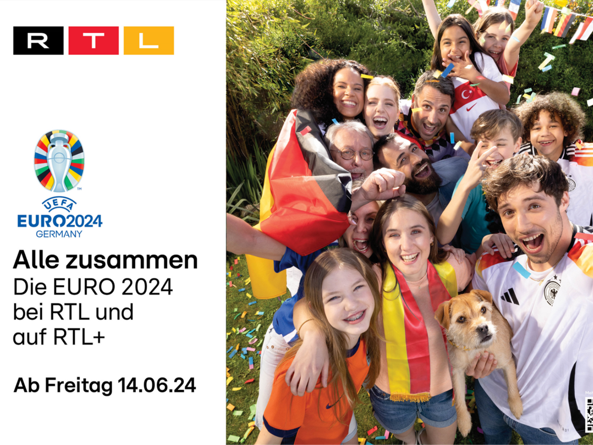 Die EURO 2024 bei RTL und auf RTL+