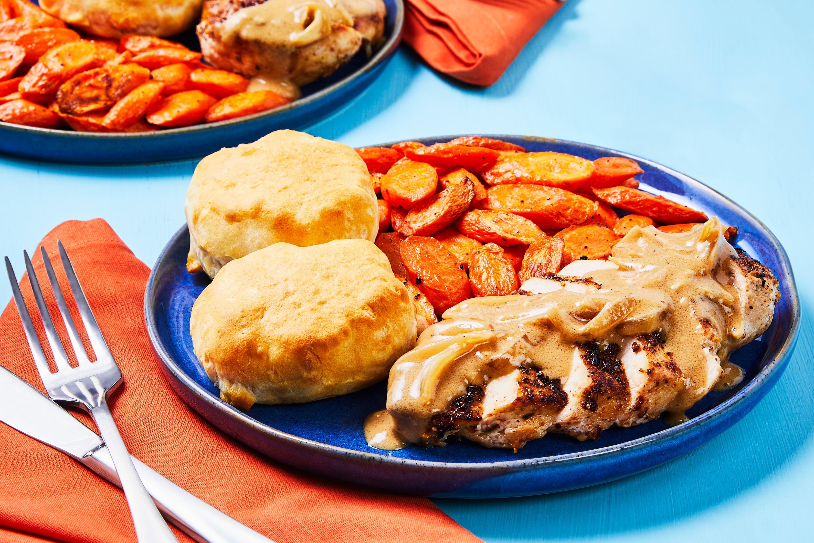 The only kind of smothering you'll appreciate... Onion-Smothered Chicken.