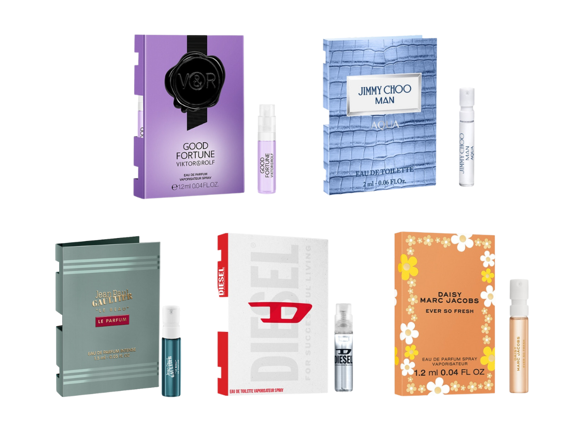 Try it first with our free samples with selected fragrances! 