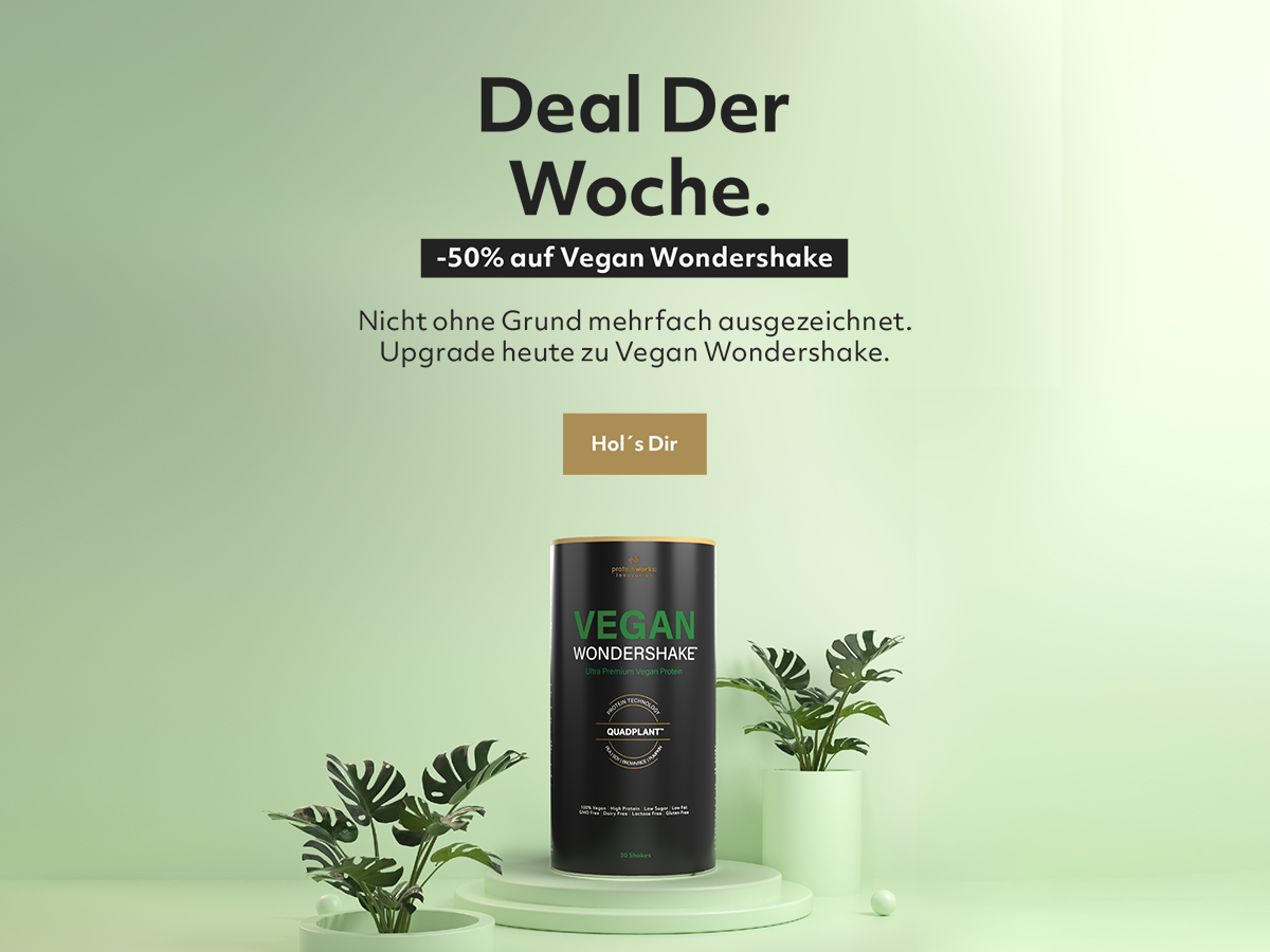 Unser Deal der Woche: Vegan Wondershake 🌿