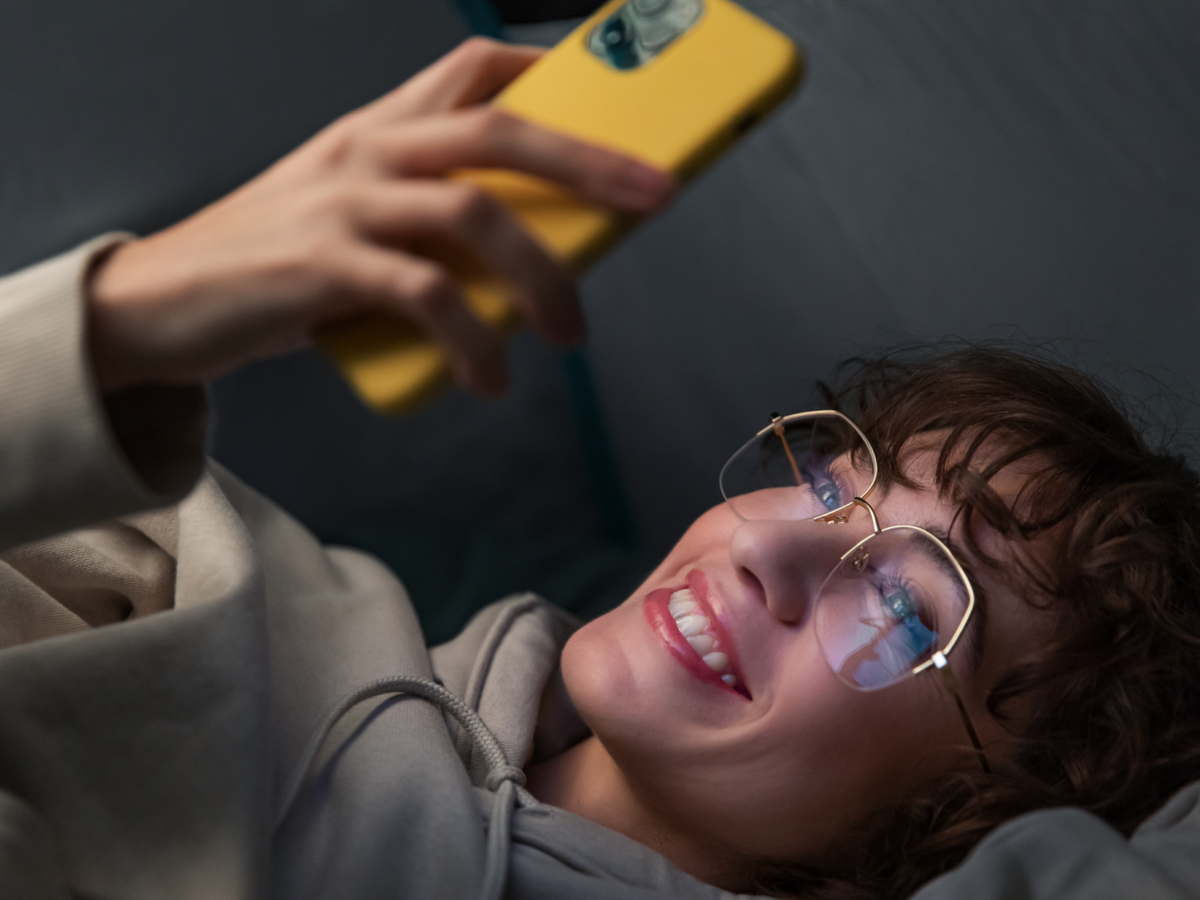 Perfect for a long day in university: Glasses with blue light filter